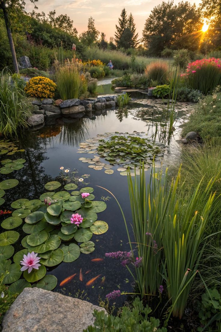 Water gardens