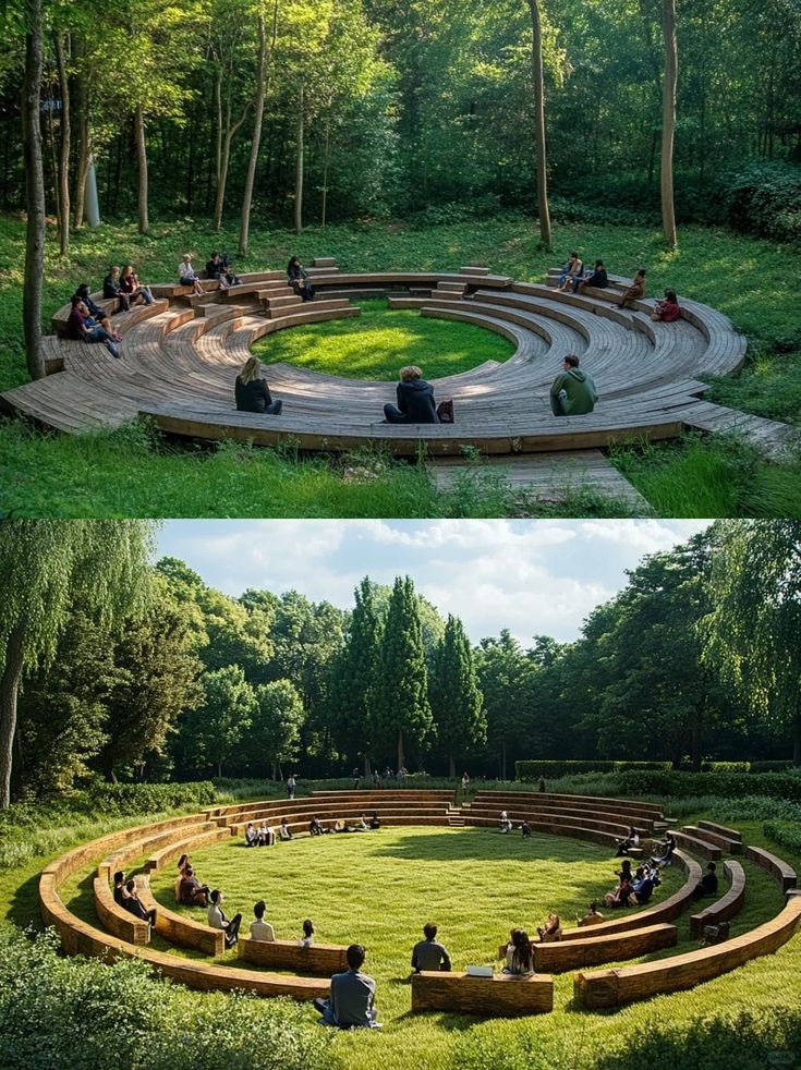 Seating areas